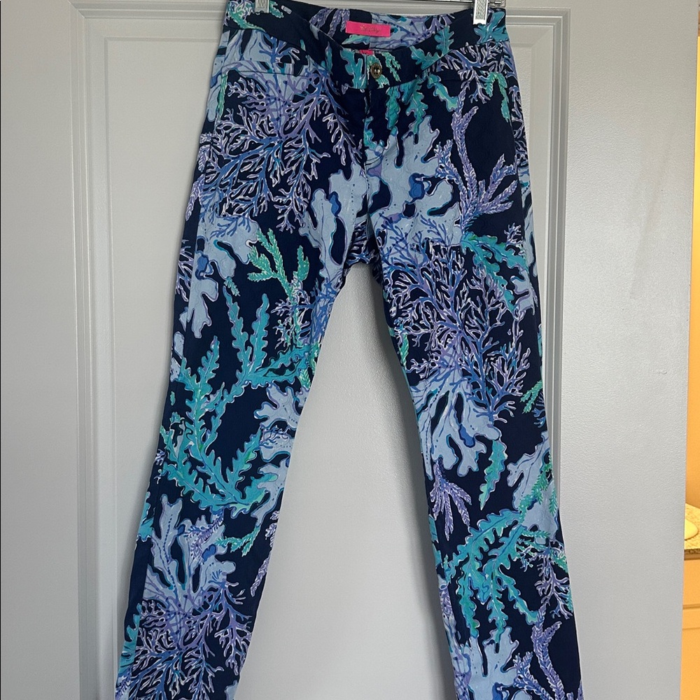 Lilly Pulitzer Pants size 6 blue